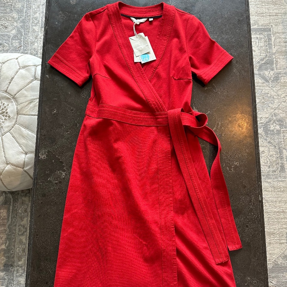 NWT Boden women’s wrap dress size 2 regular